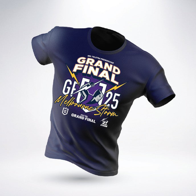2025 Melbourne Storm Grand Final Tee (TID) - KIDS