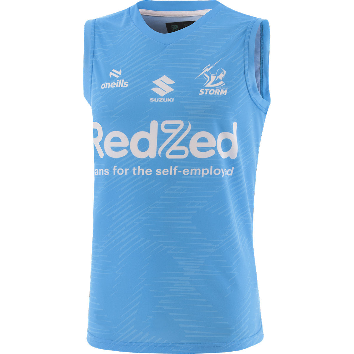 2025 Melbourne Storm Training Singlet (Blue)