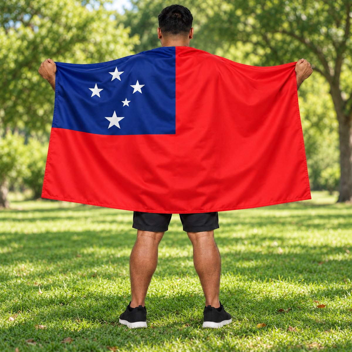 Samoa Cape Flag (90 x 150cm)