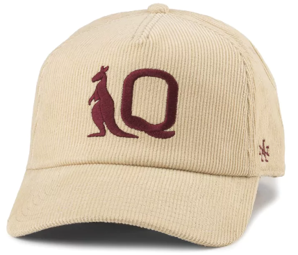 2024 QLD Maroons State of Origin - Khaki Corduroy Cap