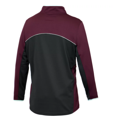 2025 Brisbane Broncos 1/4 Zip Warm Up Top