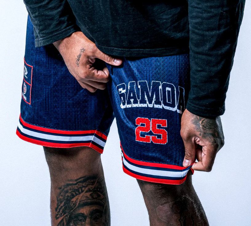 2025 Toa Samoa Basketball Shorts (Navy)