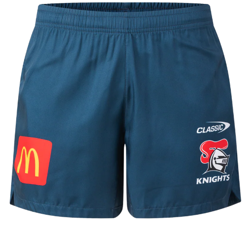 2026 Newcastle Knights Performance Gym Shorts - Kids