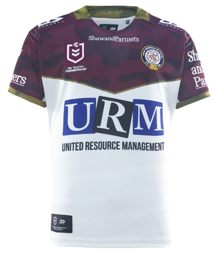 2026 Manly Sea Eagles Anzac Jersey