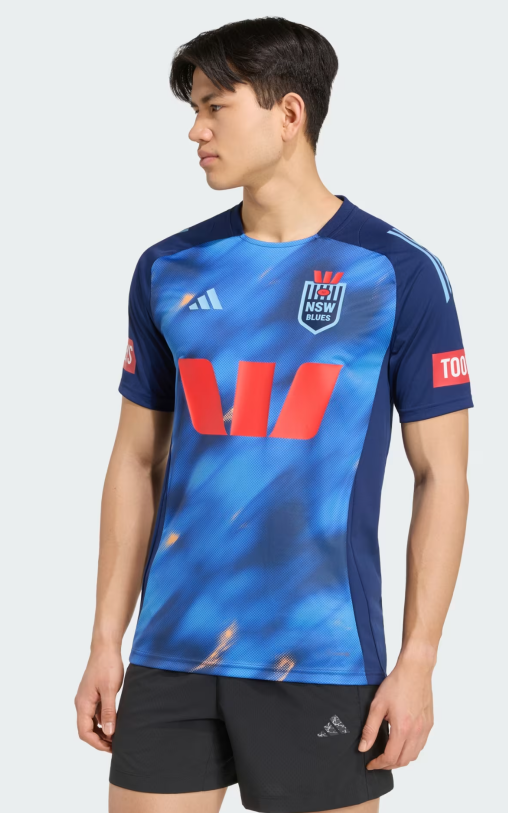 2026 NSW Blues Performance Tee (Dark Blue)
