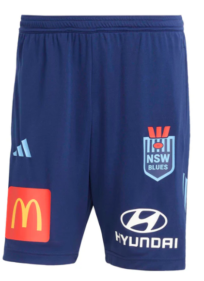 2026 NSW Blues Travel Short (Dark Blue)
