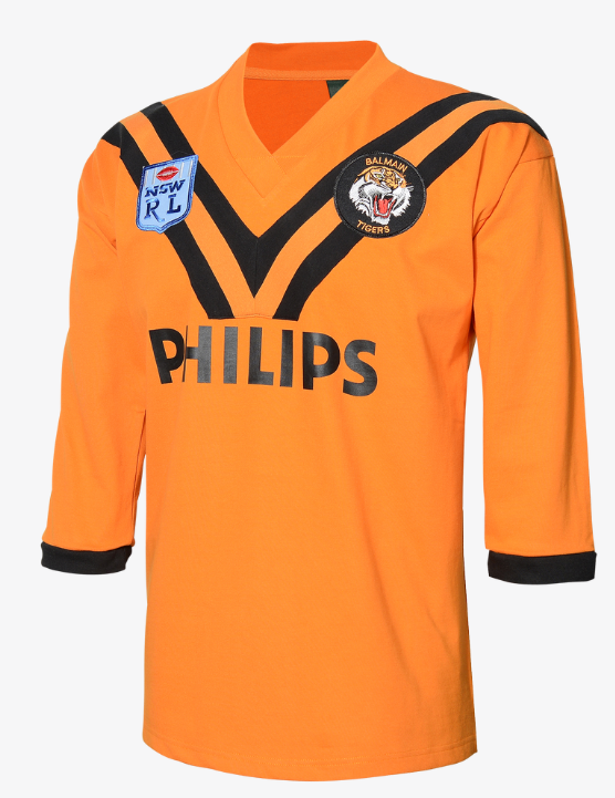 1989 Balmain Tigers Retro Jersey