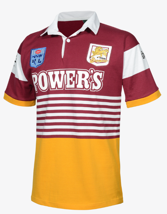 1992 Brisbane Broncos Retro Jersey