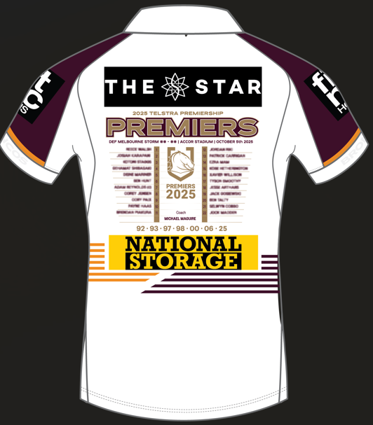 PRE ORDER - 2025 Brisbane Broncos Premiers Jersey