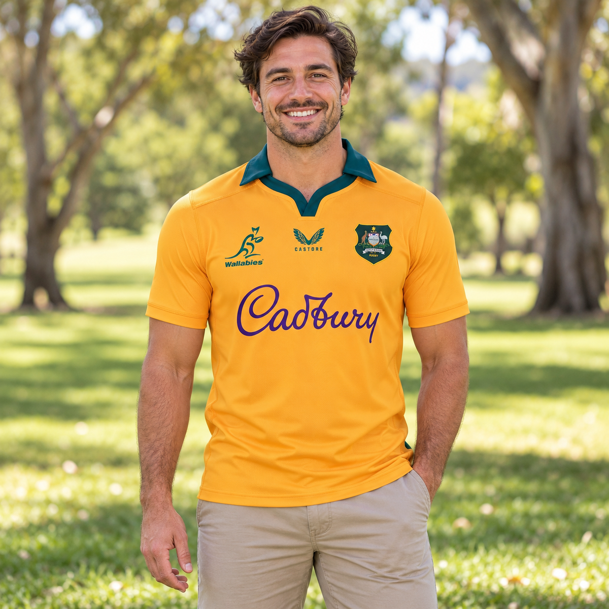 2026 Australian Wallabies Jersey - Mens (INSTORE FRI 16 OCT - AFTERNOON)