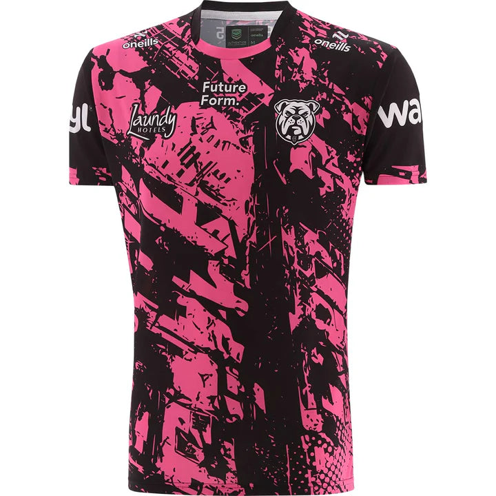 2026 Canterbury Bankstown Bulldogs Captains Run Tee (Pink)