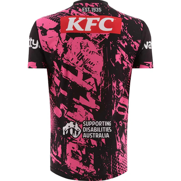 2026 Canterbury Bankstown Bulldogs Captains Run Tee (Pink)
