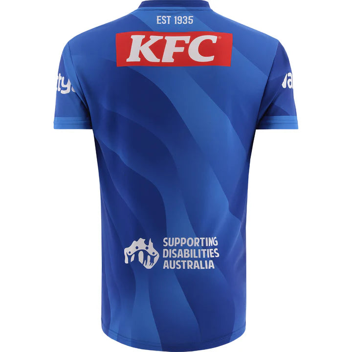 2026 Canterbury Bankstown Bulldogs Warm Up Tee (Blue)