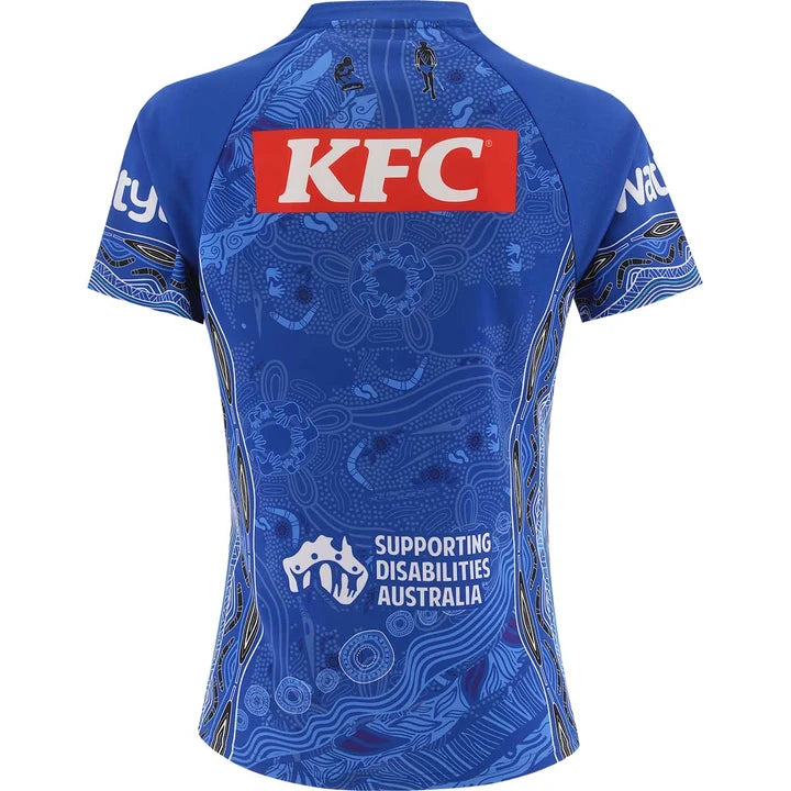 PREORDER: 2026 Canterbury Bankstown Bulldogs Indigenous Jersey - Ladies (Due in-store between 31/7/26 - 5/8/26)