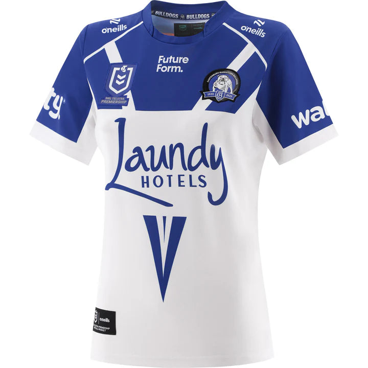 2025 Canterbury Bankstown Bulldogs Home Jersey - Ladies