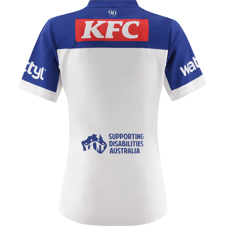 2025 Canterbury Bankstown Bulldogs Home Jersey - Ladies