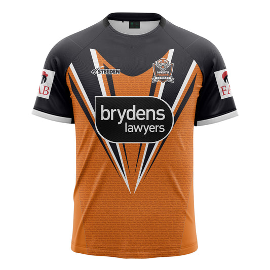 2024 Wests Tigers Run Out Tee