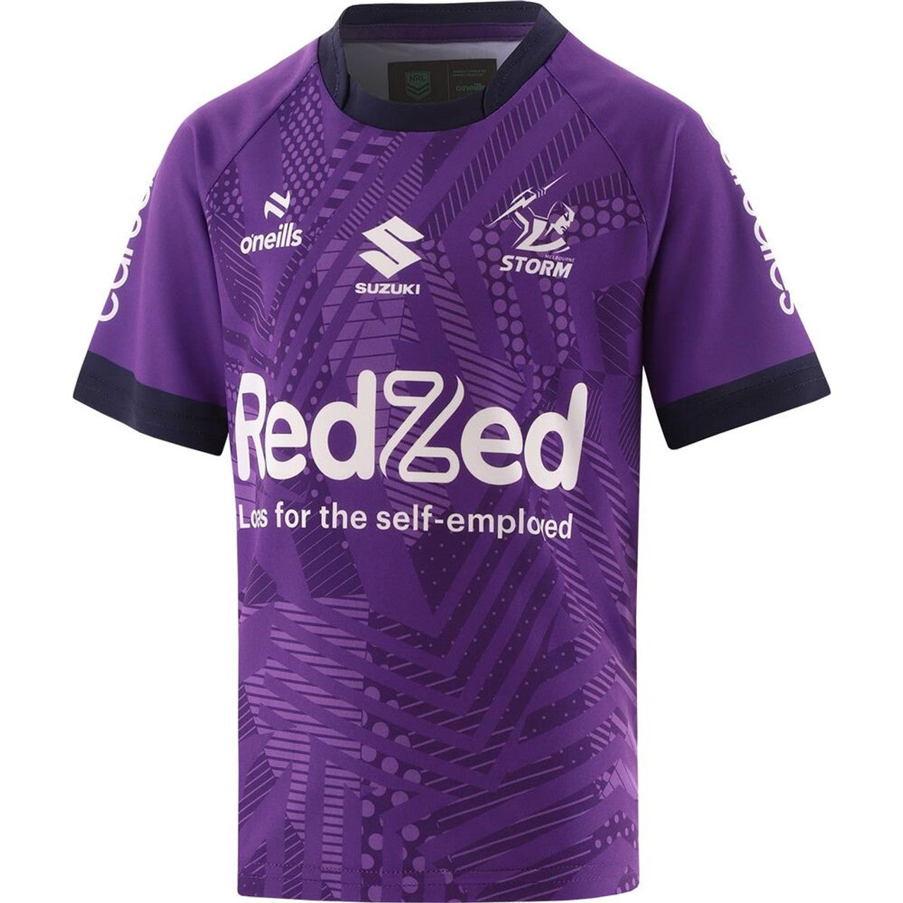 2024 Melbourne Storm Training Tee (Purple) - Kids