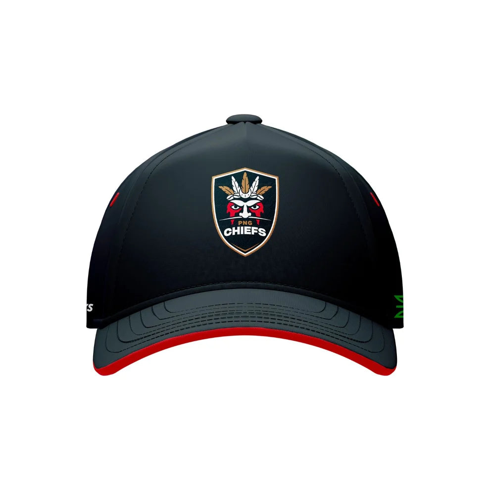 PNG Chiefs Foundation Media Cap (Black/Red)
