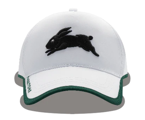 2025 South Sydney Rabbitohs Training Cap (White)