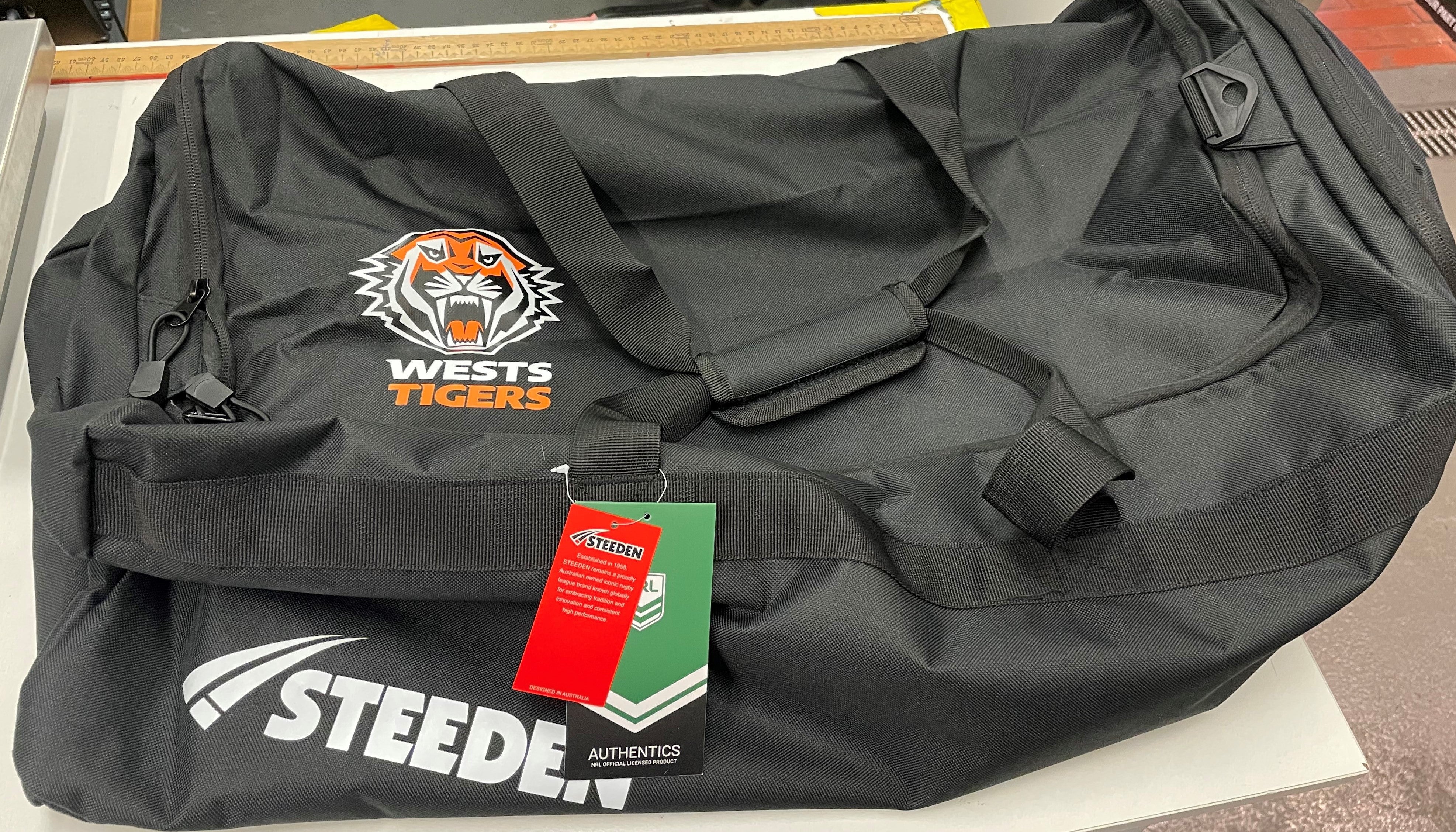 2025 Wests Tigers Gear Bag