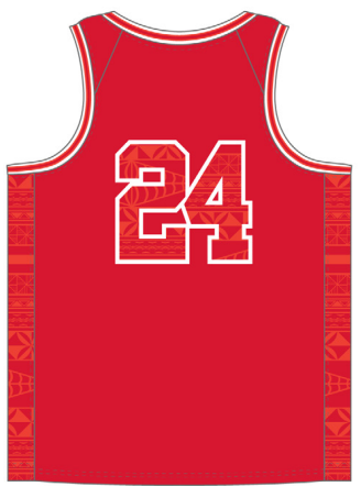 2024 Tonga Basketball Singlet