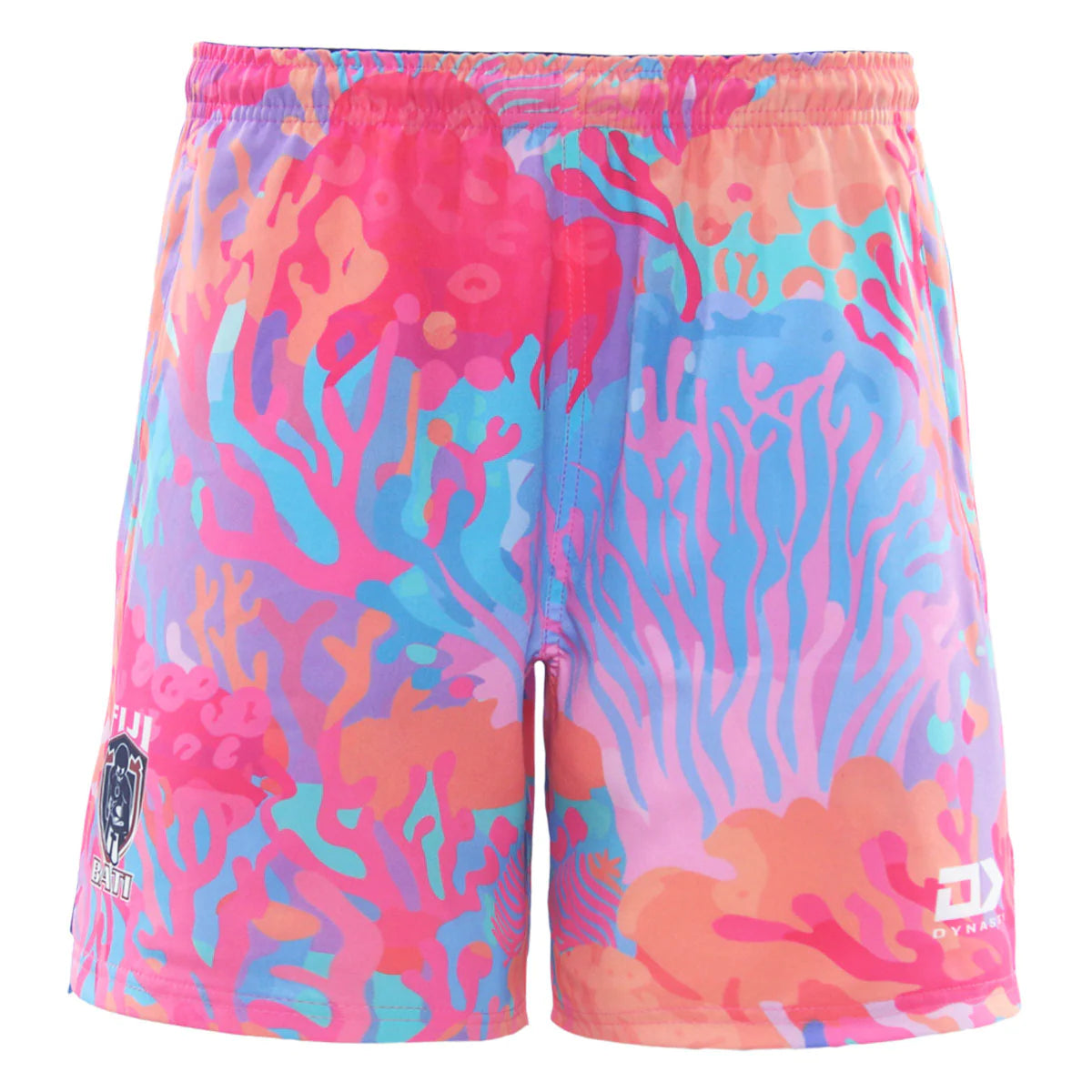 2025 Fiji Bati Gym Shorts (Coral)