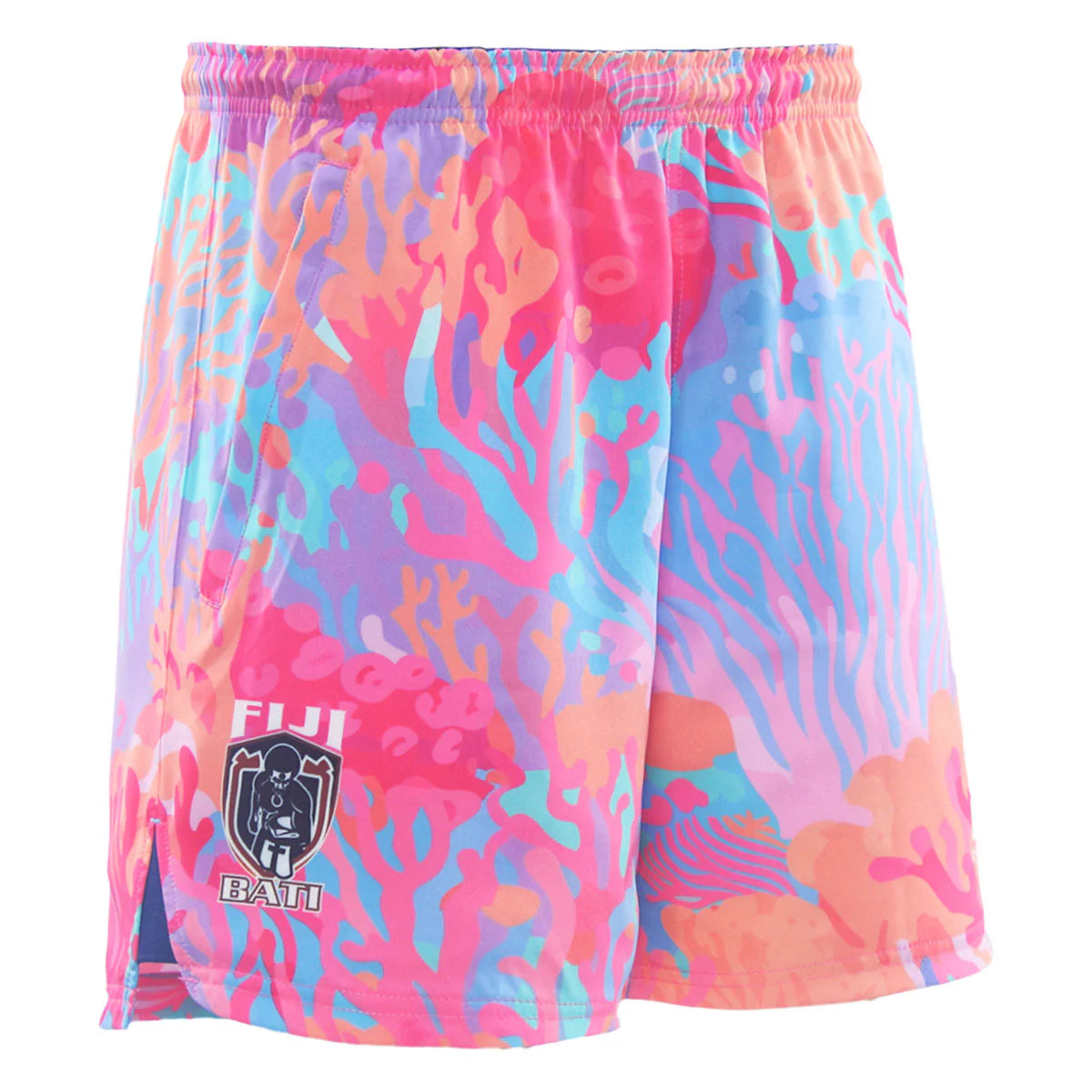 2025 Fiji Bati Gym Shorts (Coral)
