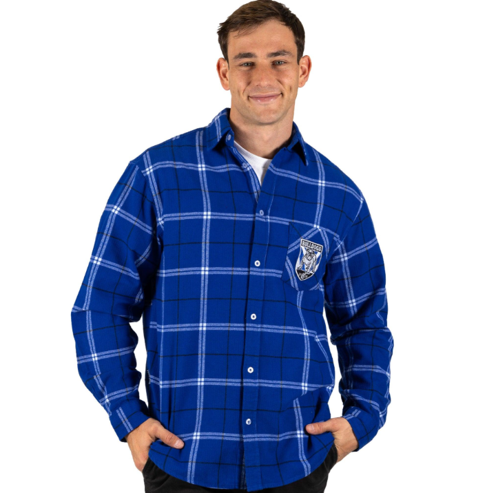 Canterbury Bulldogs Mustang Flannel Shirt