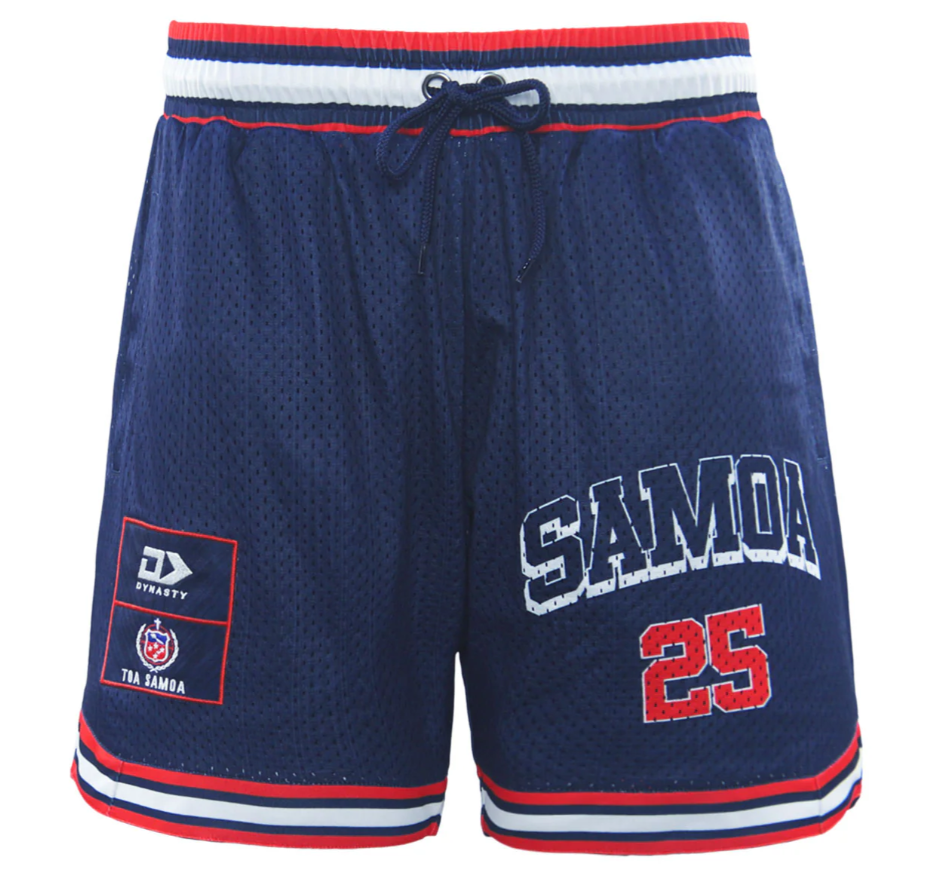 2025 Toa Samoa Basketball Shorts (Navy)