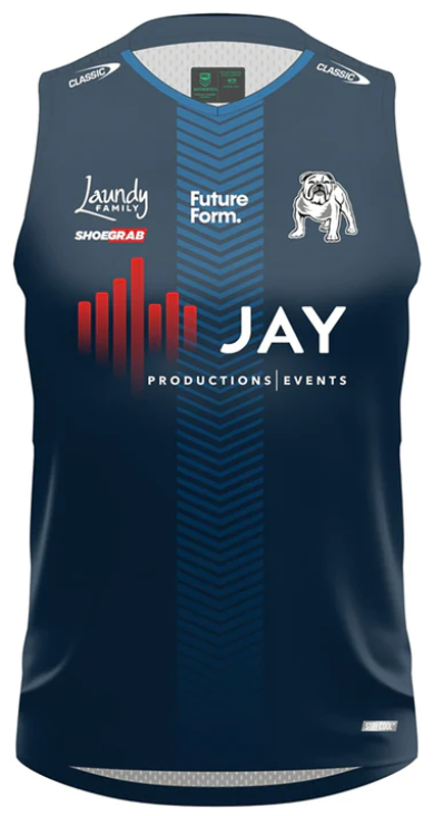 2024 Canterbury Bulldogs Coaches Training Singlet