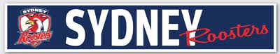 Sydney Roosters Car Window Decal