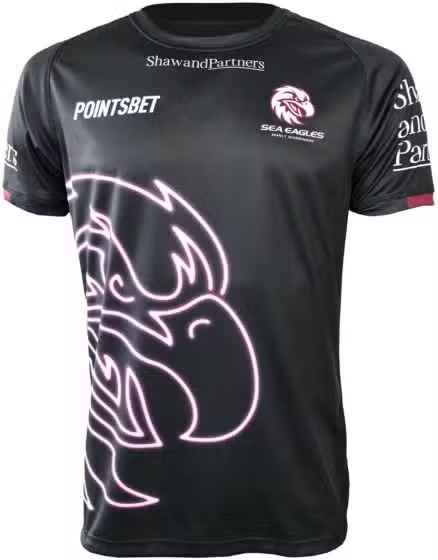 2024 Manly Warringah Sea Eagles Warm Up Tee