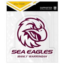 Manly Sea Eagles Mini Decal