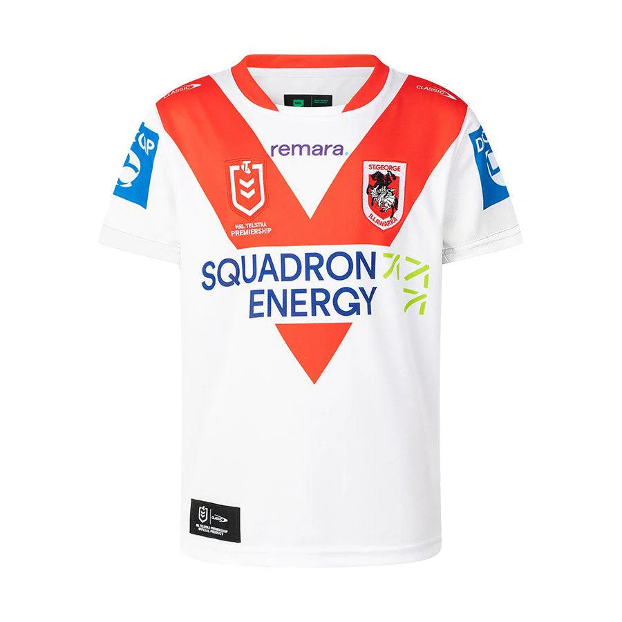 2025 St. George Illawarra Dragons Home Jersey - Kids