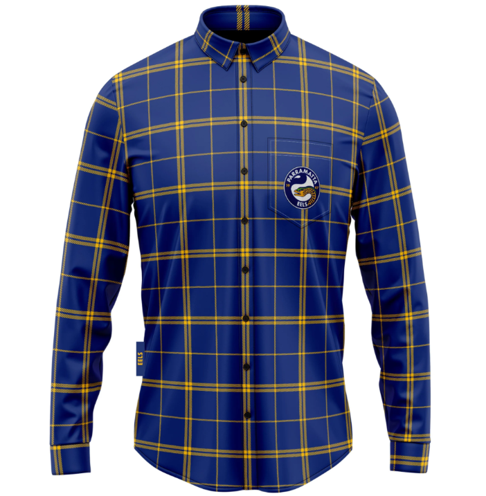 Parramatta Eels Mustang Flannel Shirt