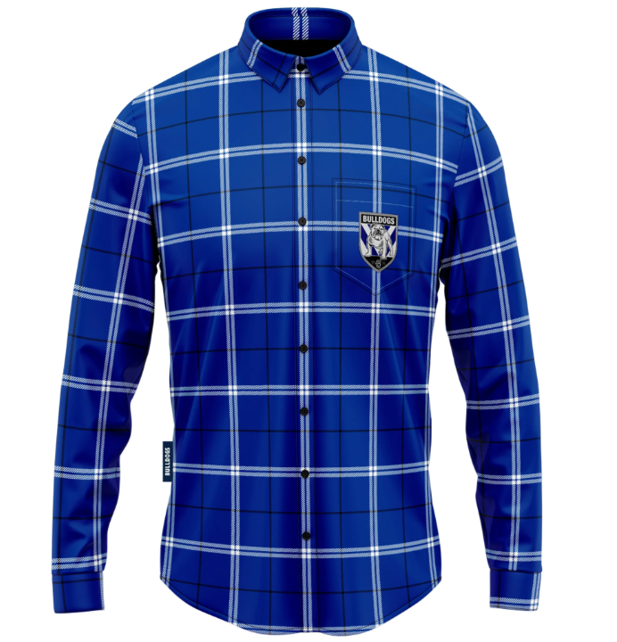 Canterbury Bulldogs Mustang Flannel Shirt