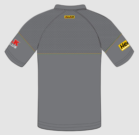 2025 Penrith Panthers Media Polo (Grey)