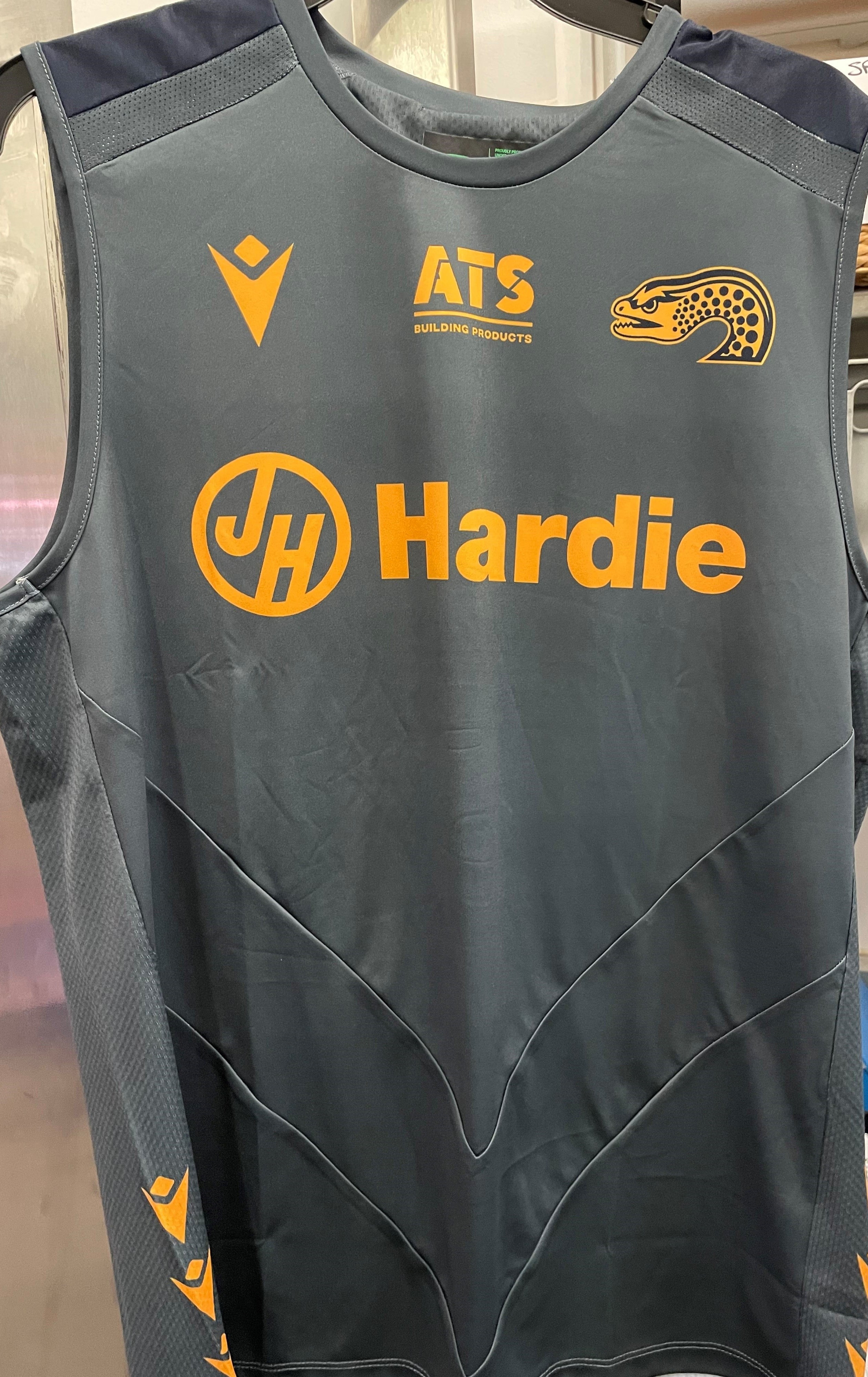 2025 Parramatta Eels Staff Singlet (Grey)