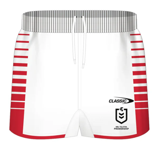 2024 St. George Illawarra Dragons Home Playing Shorts