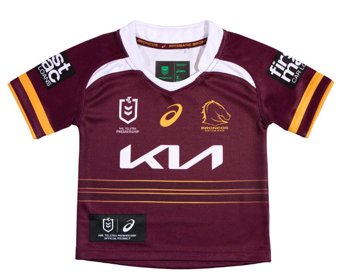 2025 Brisbane Broncos Infant Home Jersey