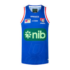 2026 Newcastle Knights Pro Training Singlet (Royal Blue)