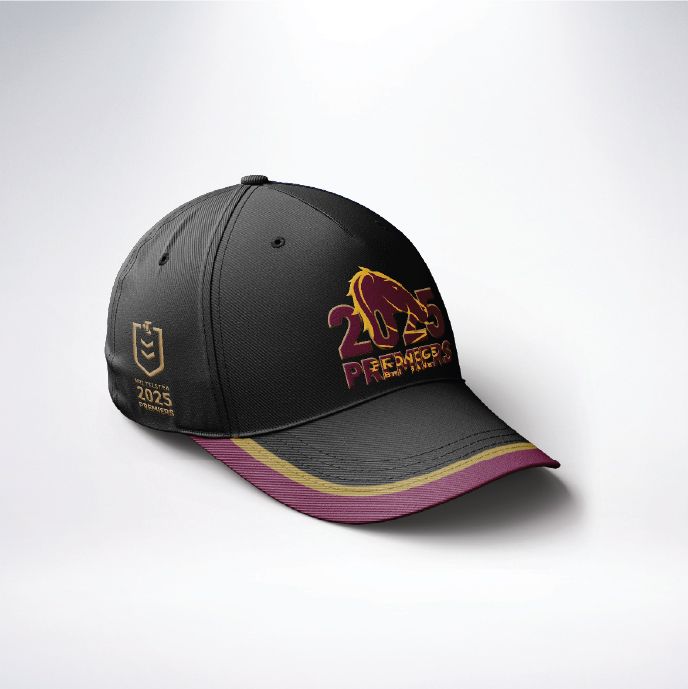 PRE ORDER - 2025 Brisbane Broncos Premiers Cap (TID)