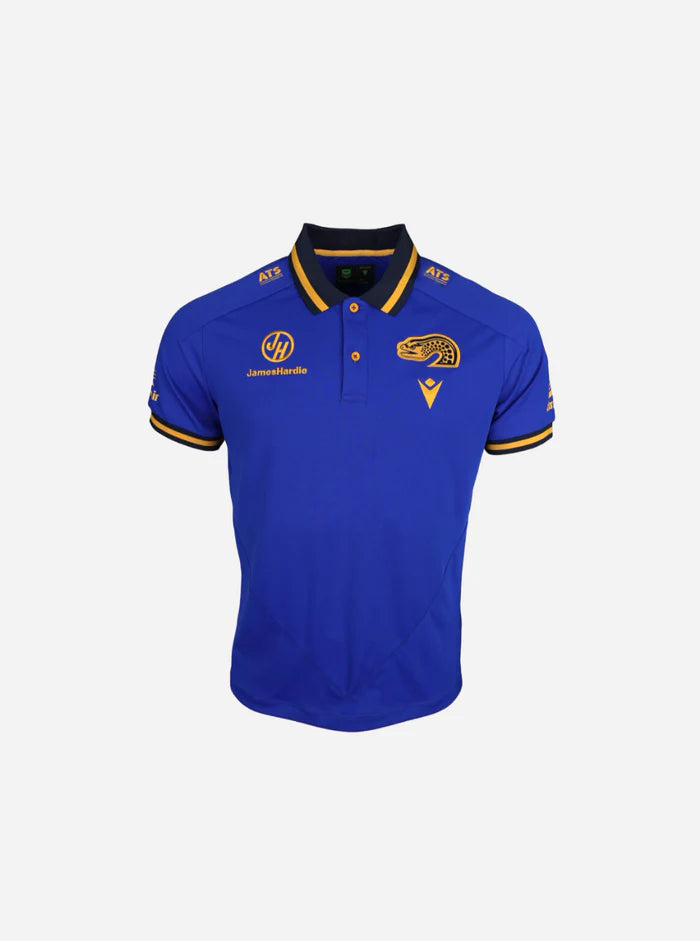 2025 Parramatta Eels Travel Polo (Electric Blue) - Kids