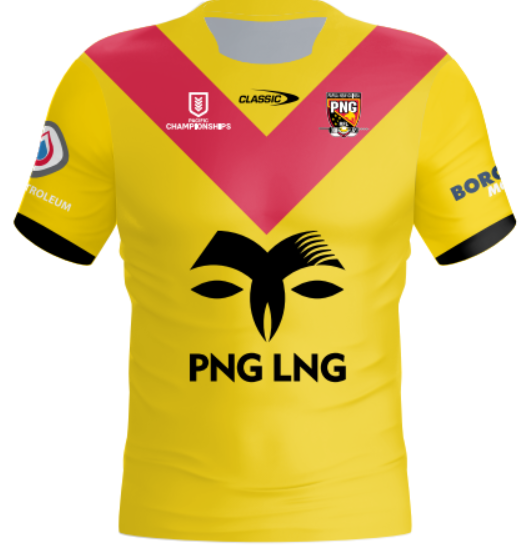 2024 Papua New Guinea Kumuls Home Jersey