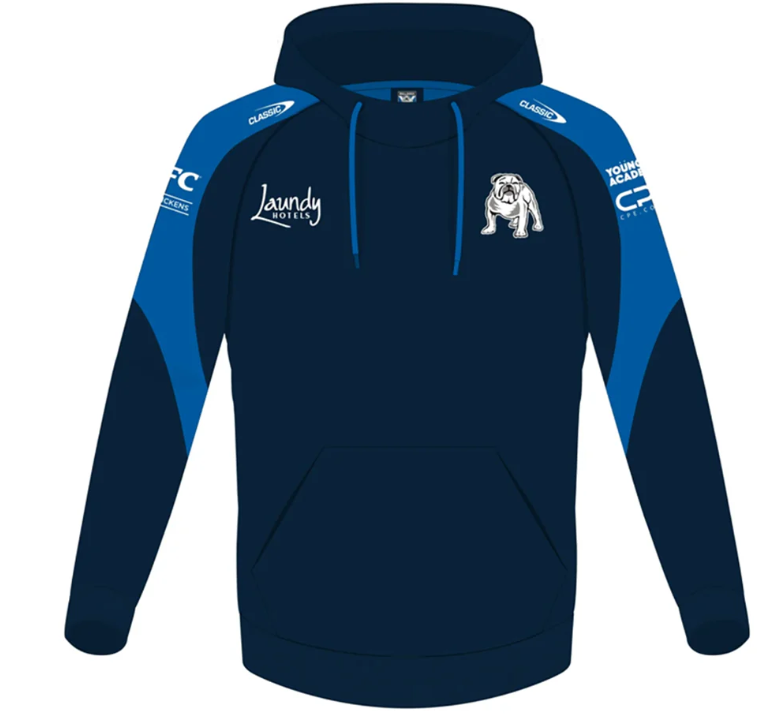 2024 Canterbury Bankstown Bulldogs Pullover Hoodie - Ladies