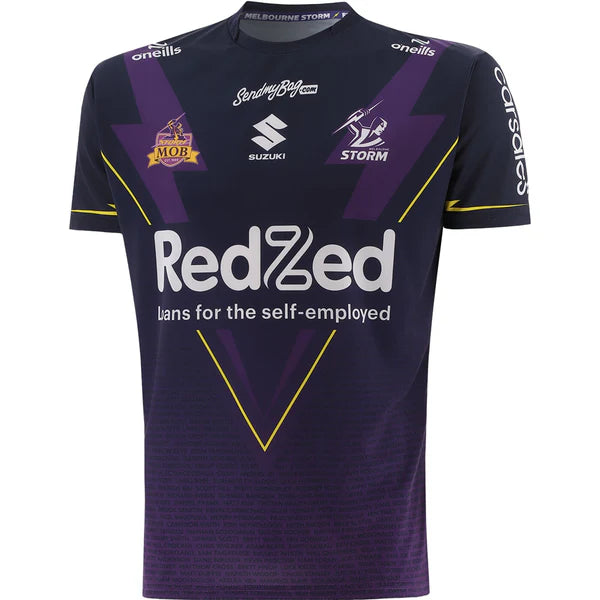2025 Melbourne Storm Warm Up Tee