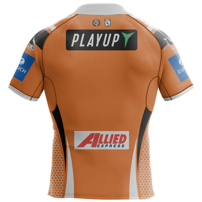 2025 Wests Tigers Away Jersey - Ladies