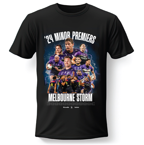 2024 Melbourne Storm Minor Premiers Tee (O'Neills)