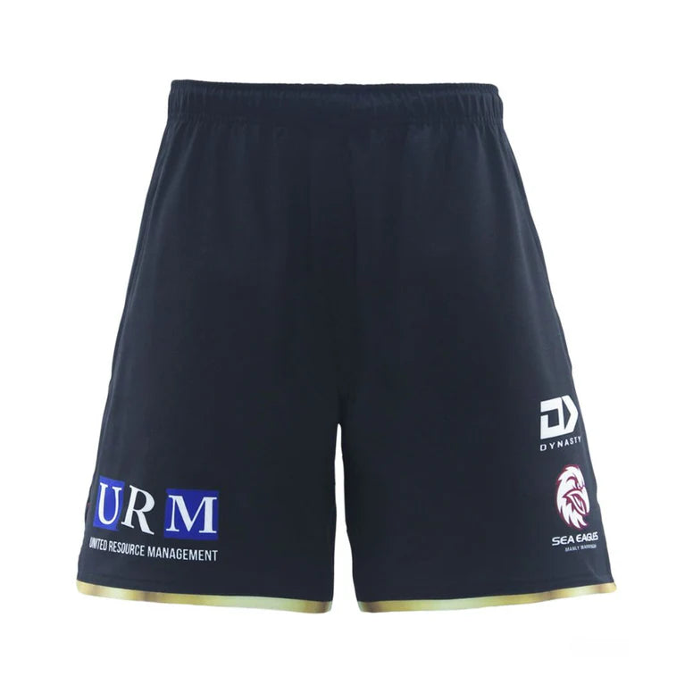 2025 Manly Warringah Sea Eagles Gym Shorts - Black